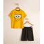 Conjunto-Infantil-de-Camiseta-Bob-Esponja-Amarela---Bermuda--Cinza-Mescla-Escuro-9994541-Cinza_Mescla_Escuro_1