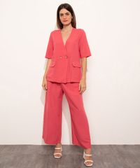 Blazer-Manga-Curta-Decote-V-com-Bolsos-Mindset-rosa-1010250-Rosa_3