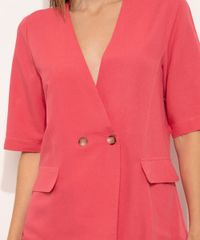 Blazer-Manga-Curta-Decote-V-com-Bolsos-Mindset-rosa-1010250-Rosa_5