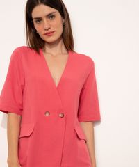 Blazer-Manga-Curta-Decote-V-com-Bolsos-Mindset-rosa-1010250-Rosa_6
