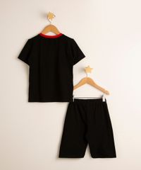 Pijama-Infantil-de-Algodao-Uniforme-Grifinoria-Harry-Potter-Manga-Curta--Preto-1000632-Preto_2