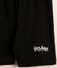 Pijama-Infantil-de-Algodao-Uniforme-Grifinoria-Harry-Potter-Manga-Curta--Preto-1000632-Preto_4