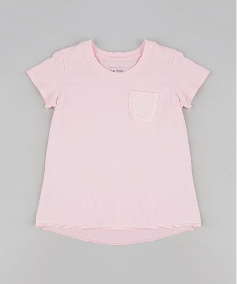Blusa-Infantil-com-Bolso-e-Perolas-Manga-Curta-Decote-Redondo-Rosa-Claro-9245394-Rosa_Claro_1