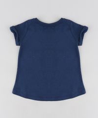 Blusa-Infantil--You-re-My-Sun--Manga-Curta-Decote-Redondo-Azul-Marinho-9244876-Azul_Marinho_2