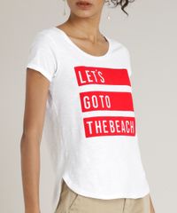 Blusa-Feminina--Let-s-Go-to-the-Beach--Manga-Curta-Decote-Redondo-Off-White-9284444-Off_White_4