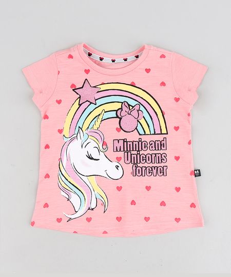 Blusa-Infantil--Minnie-and-Unicorns-Forever--com-Glitter-Manga-Curta-Decote-Redondo-Rosa-9298898-Rosa_1 Blusa-Infantil--Minnie-and-Unicorns-Forever--com-Glitter-Manga-Curta-Decote-Redondo-Rosa-9298898-Rosa_1