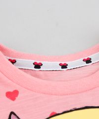 Blusa-Infantil--Minnie-and-Unicorns-Forever--com-Glitter-Manga-Curta-Decote-Redondo-Rosa-9298898-Rosa_4