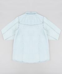 Camisa-Jeans-Infantil-com-Bolsos-Manga-Longa-Azul-Claro-9169052-Azul_Claro_2