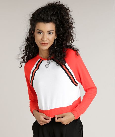 Blusa-Feminina-em-Moletom-Cropped-Raglan-com-Listras-Manga-Longa-Decote-Redondo-Vermelha-9166729-Vermelho_1