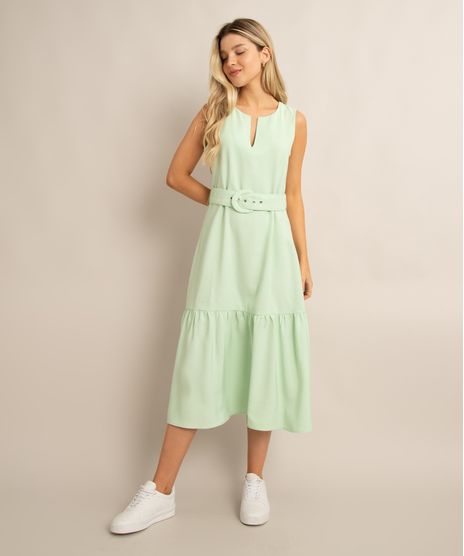 vestido-midi-com-recorte-e-cinto-sem-manga-verde-claro-9995267-Verde_Claro_1