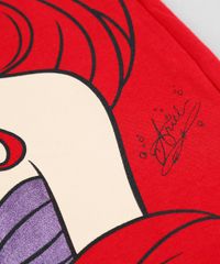 Pijama-Infantil-Pequena-Sereia-Ariel-Sem-Manga-Vermelho-9226380-Vermelho_5