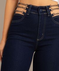 calca-flare-jeans-cintura-super-alta-cut-out-com-correntes-sawary-azul-escuro-1006605-Azul_Escuro_4
