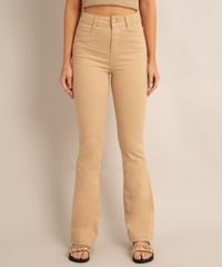 calca-flare-de-sarja-cintura-super-alta-sawary-kaki-1006604-Kaki_2