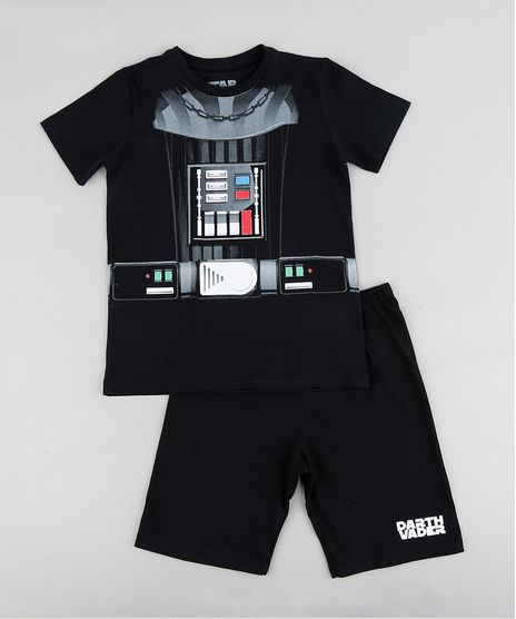 Pijama-Infantil-Darth-Vader-Star-Wars-Manga-Curta-Preto-9224231-Preto_1