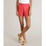 Short-Feminino-Estampado-de-Passaros-com-Babado-Vermelho-9299244-Vermelho_1