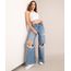 Calca-Wide-Jeans-Marmorizada-Destroyed-Cintura-Baixa-Azul-Medio-1007105-Azul_Medio_1