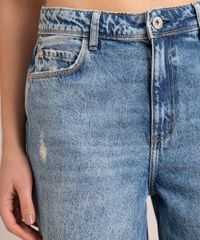 Calca-Wide-Jeans-Marmorizada-Destroyed-Cintura-Baixa-Azul-Medio-1007105-Azul_Medio_5