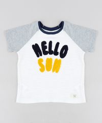Camiseta-Infantil--Hello-Sun--Raglan-Manga-Curta-Gola-Careca-Off-White-9224611-Off_White_1