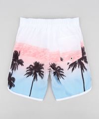 Bermuda-Surf-Infantil-com-Cordao-Estampado-de-Coqueiros-Branco-9193723-Branco_2