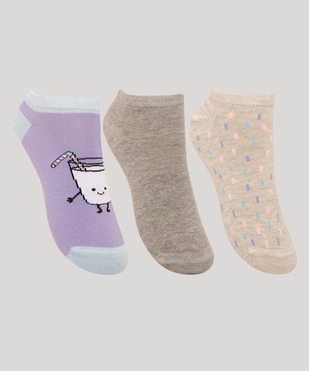 Kit-de-3-Meias-Cano-Baixo-Cookie-e-Copo-de-Leite-Multicor-9993541-Multicor_1 Kit-de-3-Meias-Cano-Baixo-Cookie-e-Copo-de-Leite-Multicor-9993541-Multicor_1