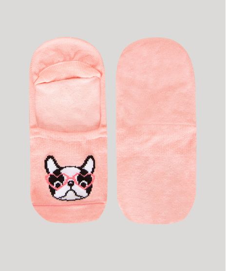 Meia-Sapatilha-Cachorro-de-Oculos-Rosa-9993544-Rosa_1