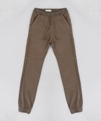 Calca-Infantil-Jogger-com-Cordao-Verde-Militar-9239861-Verde_Militar_1