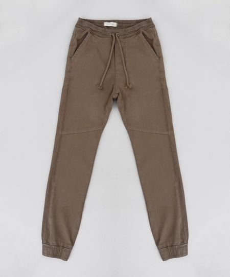 Calca-Infantil-Jogger-com-Cordao-Verde-Militar-9239861-Verde_Militar_1