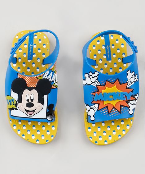 sandalia infantil ipanema mickey