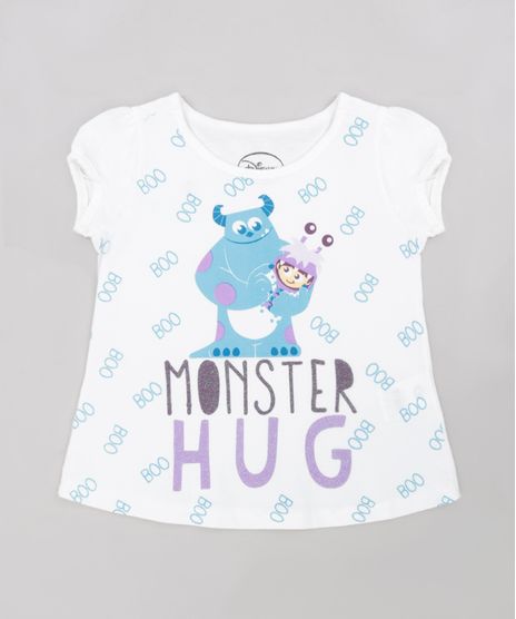 Blusa-Infantil-Monstros-S-A--com-Glitter-Manga-Curta-Decote-Redondo-Off-White-9268684-Off_White_1