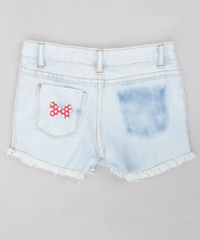 Short-Saia-Jeans-Infantil-Minnie-Mouse-Barra-Desfiada-Azul-Claro-9276657-Azul_Claro_2