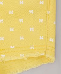 Short-Color-Infantil-Estampado-de-Lacos-com-Barra-Desfiada-Amarelo-9245812-Amarelo_4
