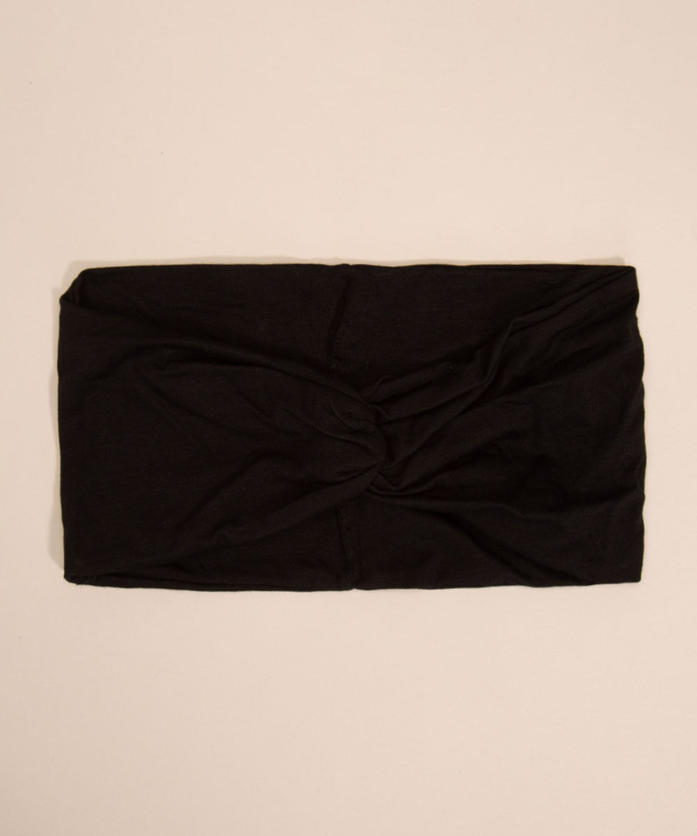 faixa de cabelo esportiva ace preta