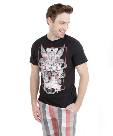 Camiseta-com-Estampa--Wild-Life--Preta-8121666-Preto_1