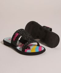 Rasteirinha-Infantil-Minnie---Brinde-Grendene-Preto-1006003-Preto_6