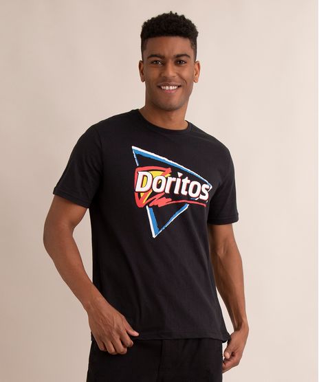 camiseta-de-algodao-doritos-manga-curta-gola-careca-preta-1006276-Preto_1