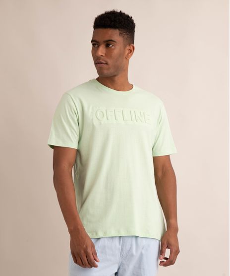 camiseta-de-algodao--offline--em-relevo-manga-curta-gola-careca-verde-1006257-Verde_1