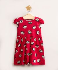 Vestido-Infantil-de-Flame-Estampado-Turma-da-Monica-Manga-Curta-Vermelho-9994836-Vermelho_1