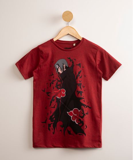 Camiseta-Juvenil-Itachi-Uchiha-Naruto-Manga-Curta-Vermelha-1001727-Vermelho_1