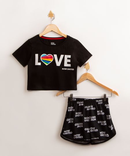 pijama-infantil-manga-curta-de-algodao-now-united-preto-9994965-Preto_1 pijama-infantil-manga-curta-de-algodao-now-united-preto-9994965-Preto_1