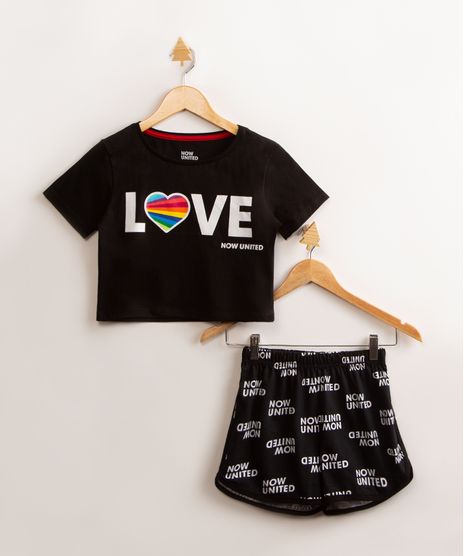 pijama-infantil-manga-curta-de-algodao-now-united-preto-9994965-Preto_1