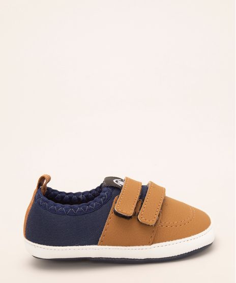 tenis-infantil-com-velcro-molekinho-caramelo-1007779-Caramelo_1