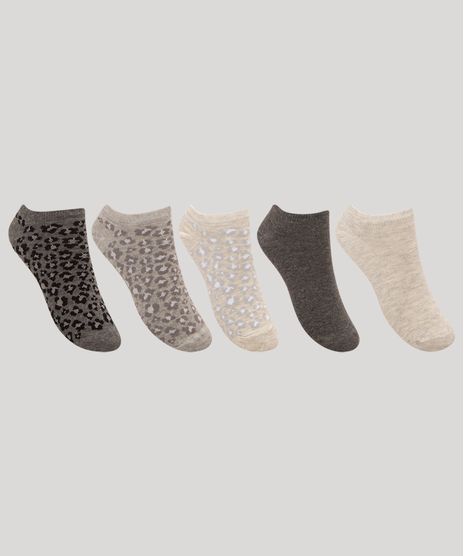 kit-de-5-meias-cano-baixo-estampadas-animal-print-onca-cinza-1004461-Cinza_1