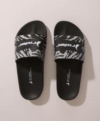 Chinelo-Slide-com-Estampa-Abstrata-Rider-Grendene-Preto-1006711-Preto_4