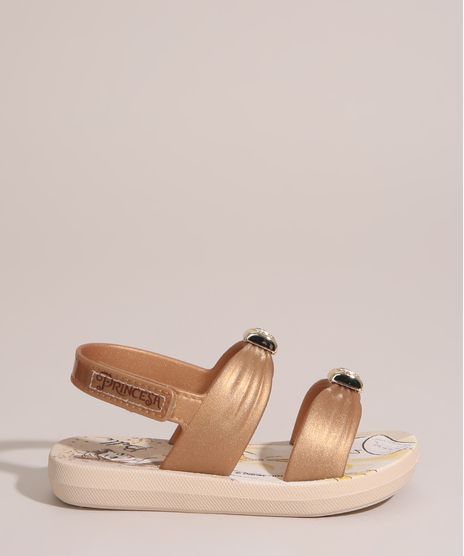 Sandalia-Infantil-Bela-com-Velcro-Grendene-Dourado-1005809-Dourado_1