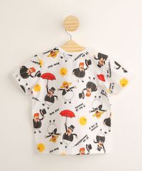 Camiseta-Infantil-de-Algodao-Estampada-Mundo-Bita-com-Bolso-Manga-Curta-Cinza-Mescla-Claro-1000595-Cinza_Mescla_Claro_3