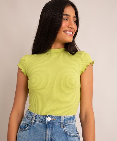 blusa-canelada-com-frufru-manga-curta-gola-alta-verde-1-9943282-Verde_1_1 blusa-canelada-com-frufru-manga-curta-gola-alta-verde-1-9943282-Verde_1_1