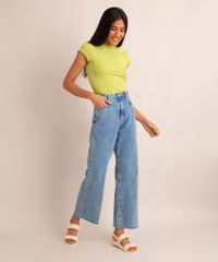 blusa-canelada-com-frufru-manga-curta-gola-alta-verde-1-9943282-Verde_1_3