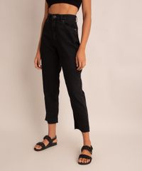 calca-reta-vintage-jeans-cintura-super-alta-cropped-preta-9992145-Preto_2