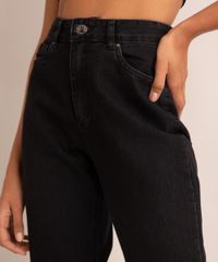 calca-reta-vintage-jeans-cintura-super-alta-cropped-preta-9992145-Preto_4