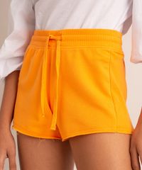 short-de-moletom-basico-com-recorte-canelado-e-cordao-cintura-media-laranja-9950161-Laranja_2